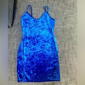 Club L London Suede Strappy Dress